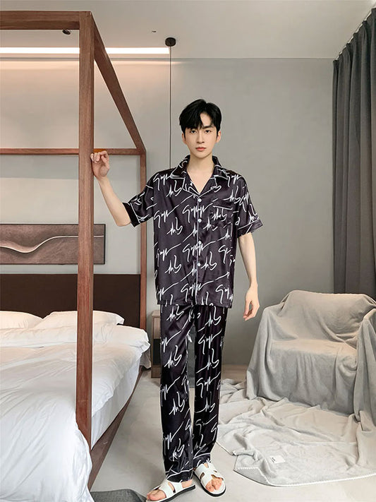 Chemise Pyjama Pour Homme "Brume du Soir" | Pyjama Shop