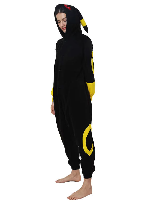 Combinaison Pyjama Femme "Noctali Umbréon Jaune" | Pyjama Shop