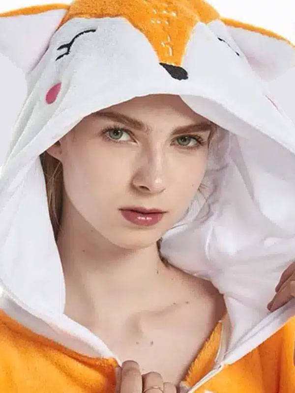 Combinaison Pyjama Pour Femme "Renard Mignon" | Pyjama Shop