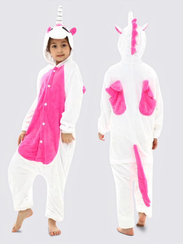 Combinaison Pyjama Pour Fille "Licorne Rose" | Pyjama Shop