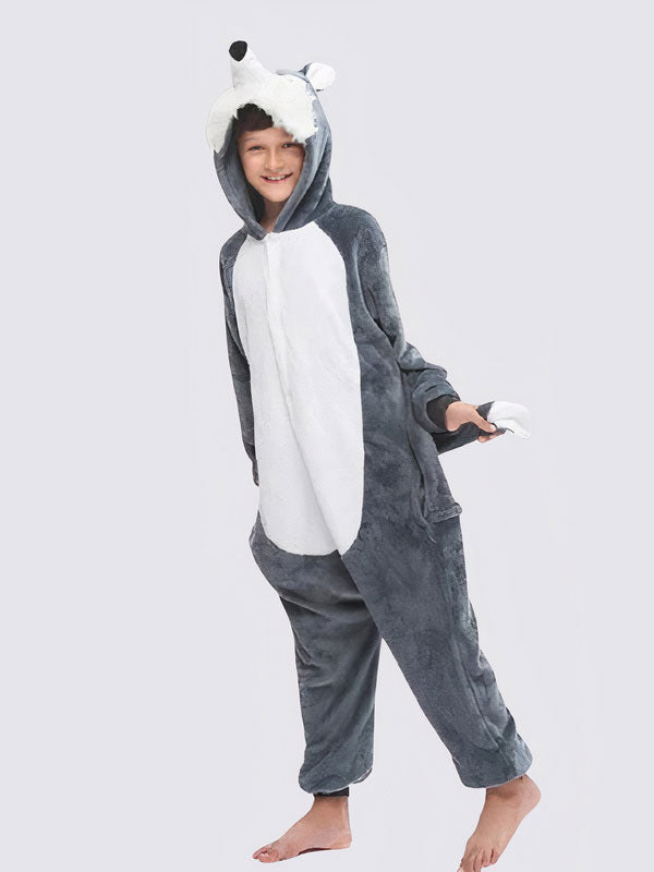 Combinaison Pyjama Pour Garçon "Loup" | Pyjama Shop
