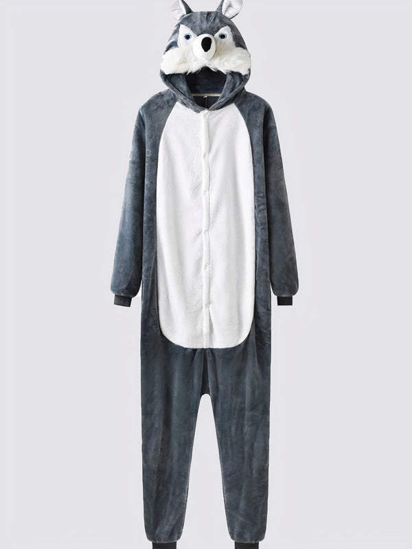 Combinaison Pyjama Pour Homme "Loup" | Pyjama Shop