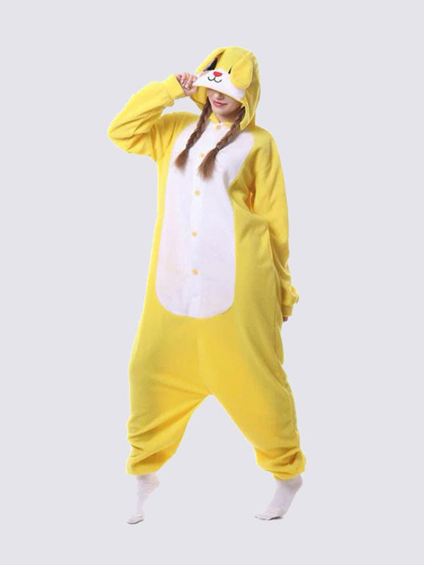 Grenouillère Pour Femme "Lapin Jaune" | Pyjama Shop