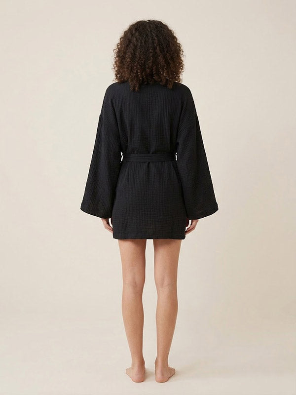 Robe de Chambre Pour Femme Kimono "Refuge Douillet" | Pyjama Shop