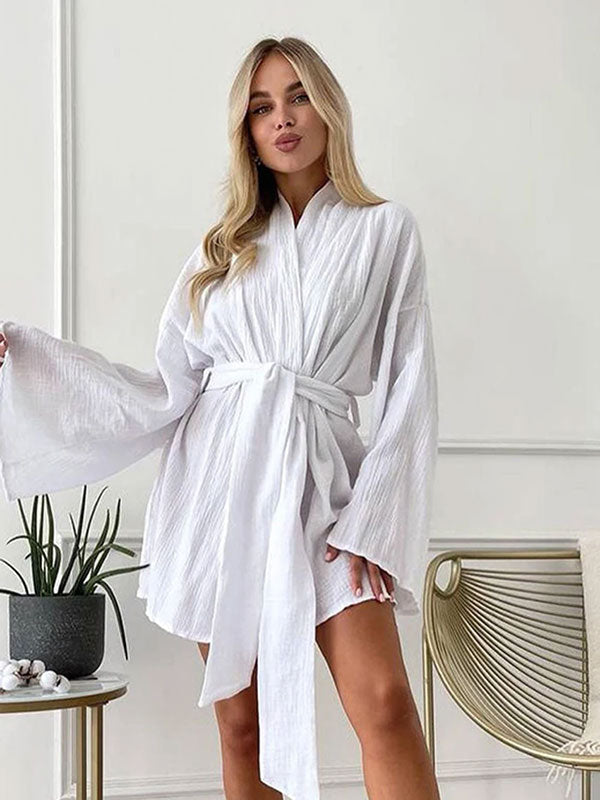 Kimono Robe de Chambre Pour Femme "Caresse du Matin" | Pyjama Shop