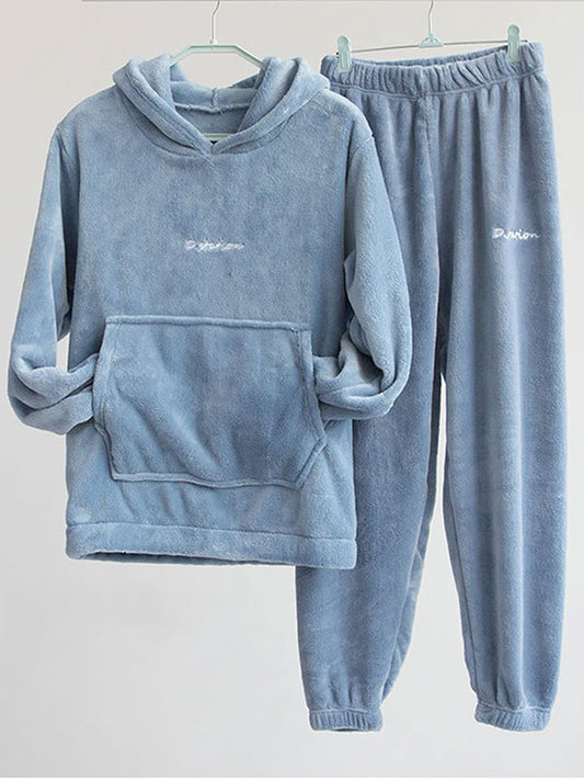 Pyjama Polaire à Capuche Pour Femme "Confort Polaire" | Pyjama Shop