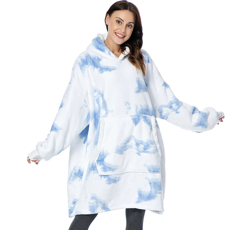 Poncho Polaire | Pyjama Shop