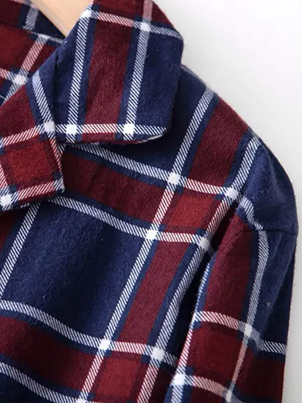 Pyjama À Carreaux Pour Homme "Chaleur Nocturne" | Pyjama Shop