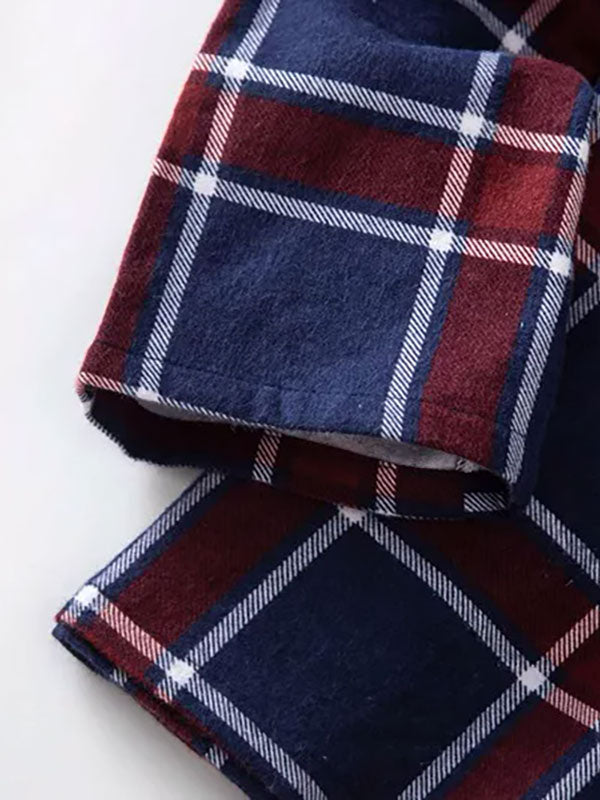 Pyjama À Carreaux Pour Homme "Chaleur Nocturne" | Pyjama Shop