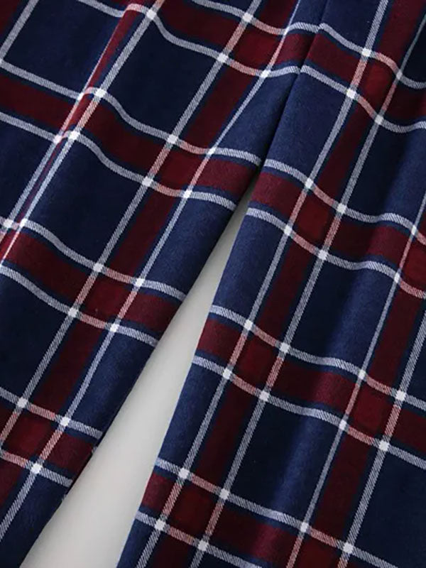 Pyjama À Carreaux Pour Homme "Chaleur Nocturne" | Pyjama Shop