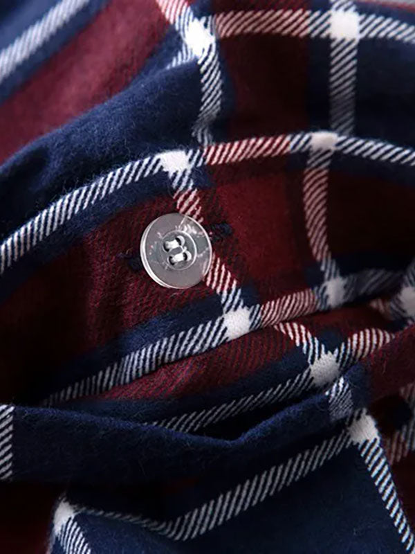 Pyjama À Carreaux Pour Homme "Chaleur Nocturne" | Pyjama Shop