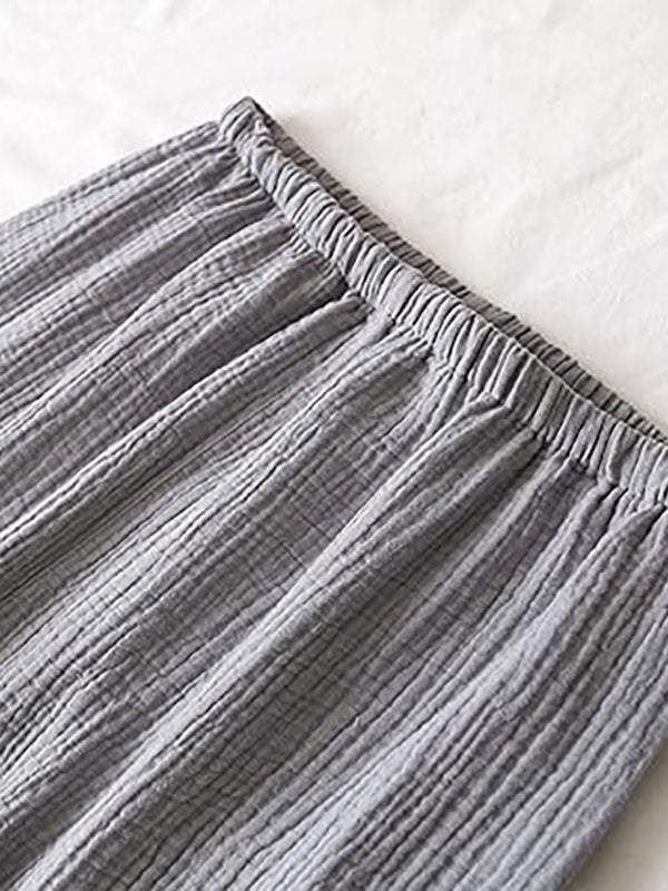 Pyjama En Coton Pour Homme Gris "Brume Matinale" | Pyjama Shop