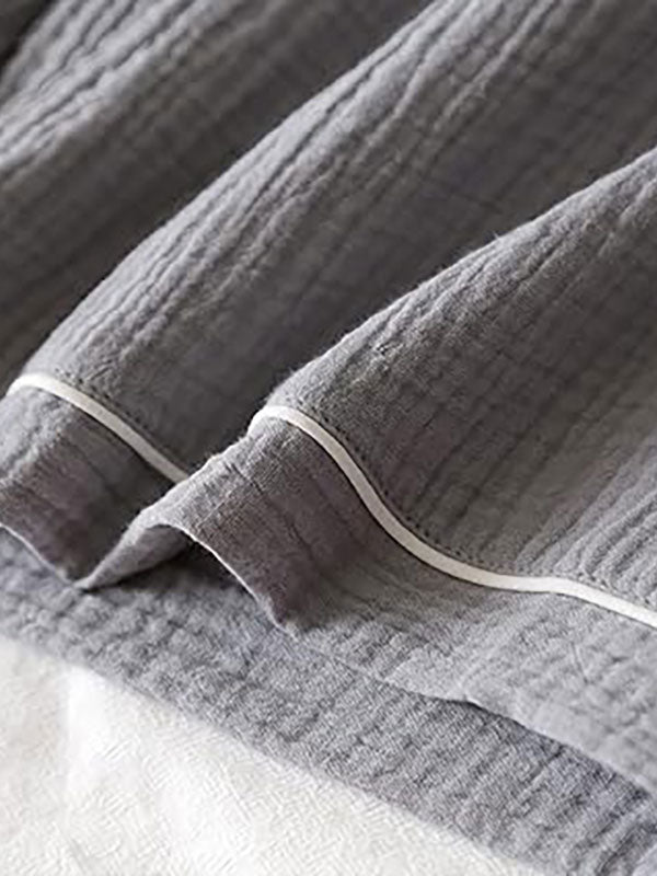 Pyjama En Coton Pour Homme Gris "Brume Matinale" | Pyjama Shop