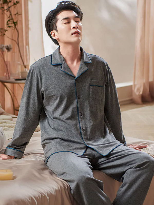 Pyjama En Coton Pour Homme "Nuit d'Aventure" | Pyjama Shop