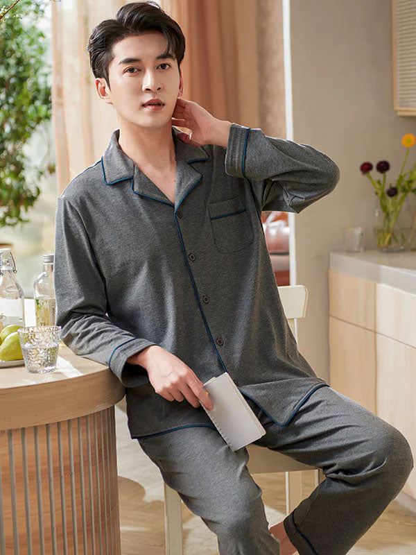 Pyjama En Coton Pour Homme "Nuit d'Aventure" | Pyjama Shop
