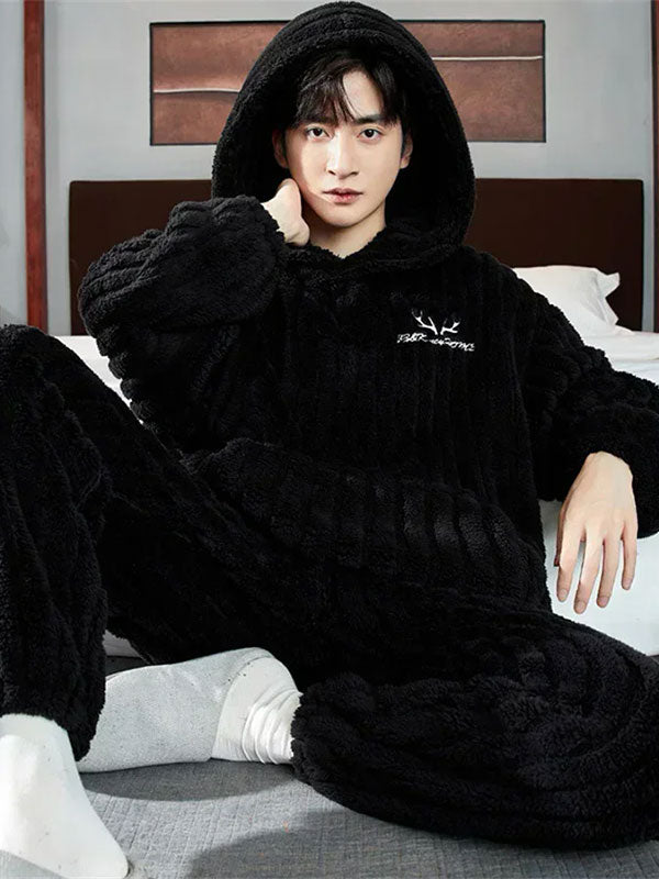 Pyjama En Polaire Pour Homme "Brise du Nord" | Pyjama Shop