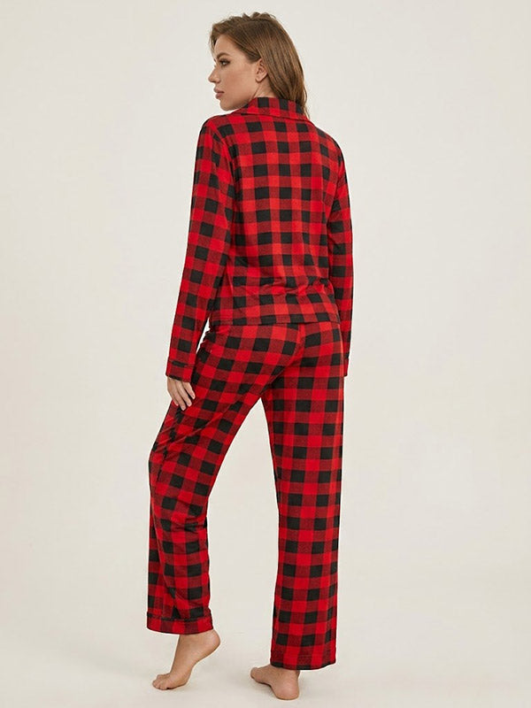 Pyjama Pour Femme à Carreaux "Nuit Écossaise" | Pyjama Shop