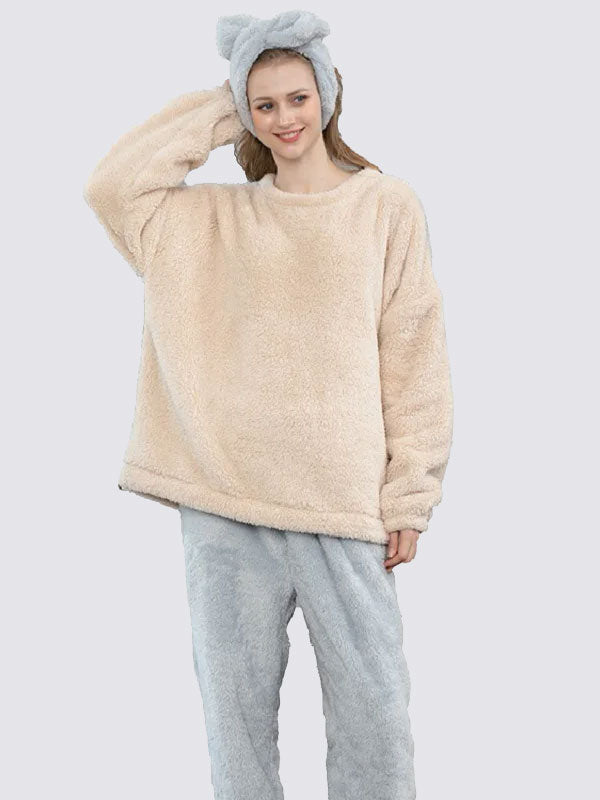 Pyjama Pour Femme Chaud Polaire "Flocon de Douceur" | Pyjama Shop