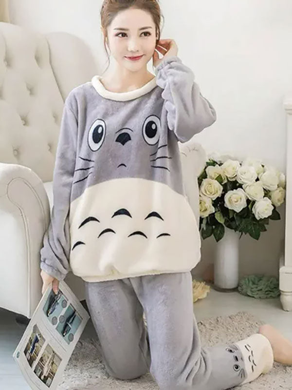 Pyjama D'hiver Chaud Pour Femme "Tendresse Polaire" | Pyjama Shop