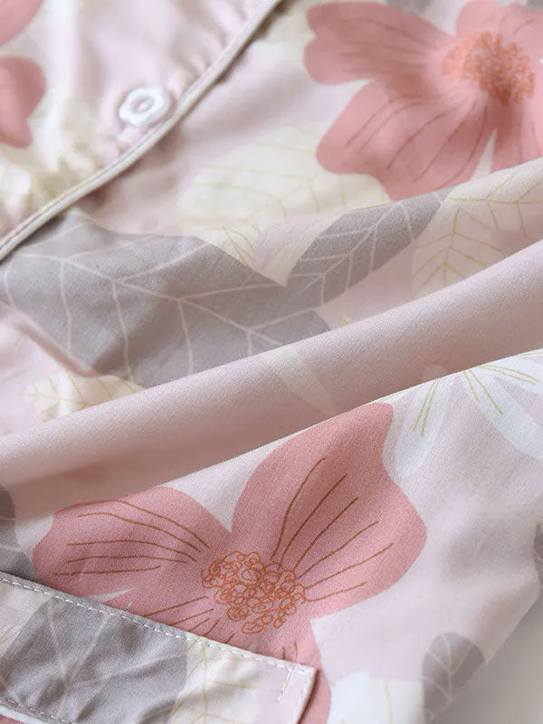 Pyjama Pour Femme Jolie "Fleur de Soleil Rose" | Pyjama Shop