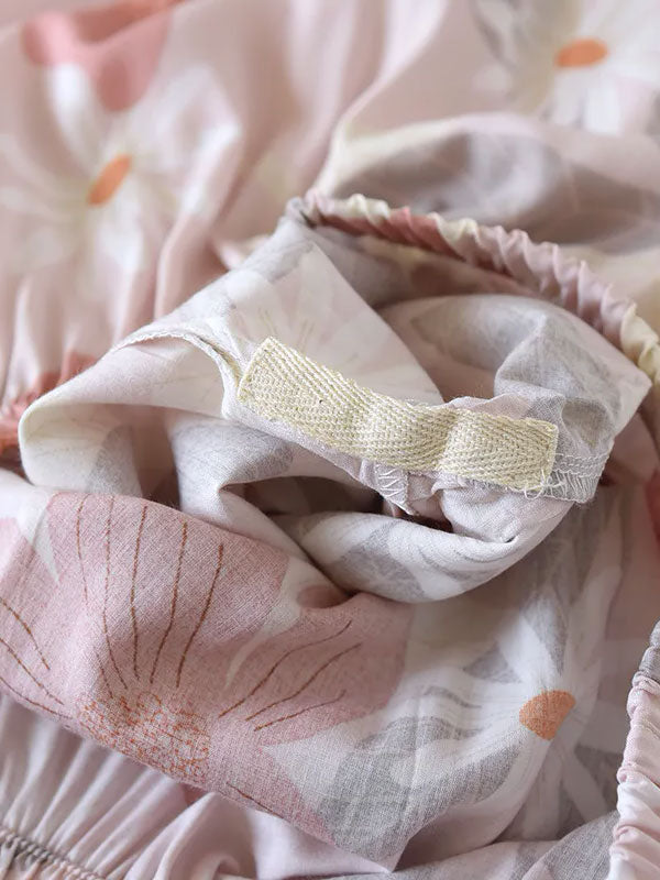 Pyjama Pour Femme Jolie "Fleur de Soleil Rose" | Pyjama Shop