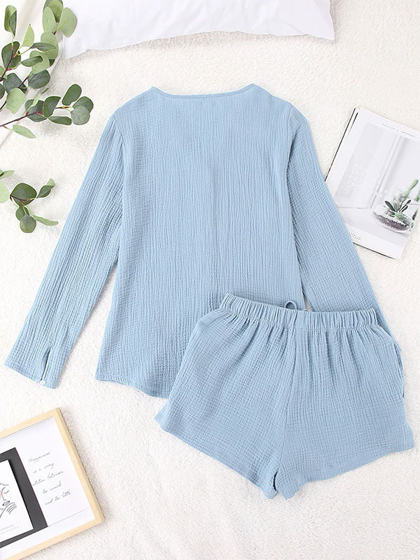 Pyjama Pour Femme à Manche Longue "Douceur de Brume" | Pyjama Shop