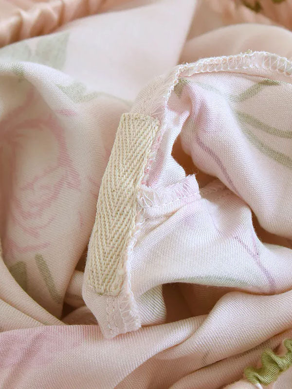 Pyjama Pour Femme À Manches Longues "Fleur de Printemps" | Pyjama Shop