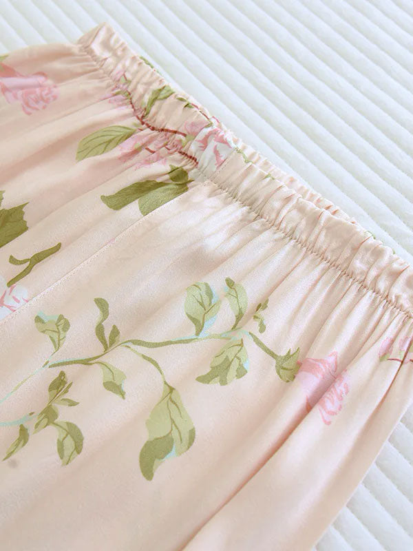 Pyjama Pour Femme À Manches Longues "Fleur de Printemps" | Pyjama Shop
