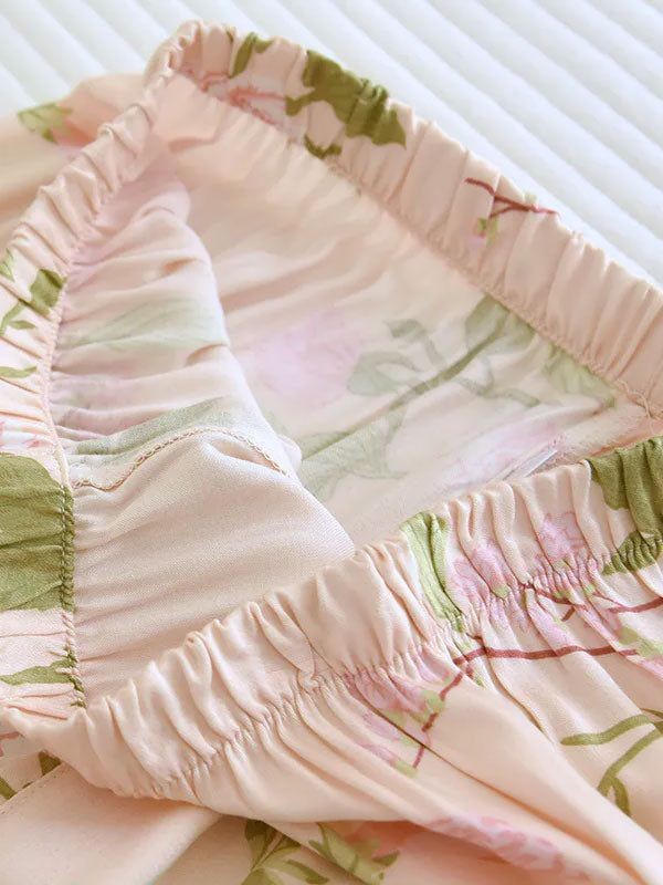 Pyjama Pour Femme À Manches Longues "Fleur de Printemps" | Pyjama Shop