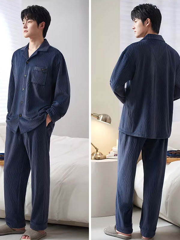 Pyjama Luxe Pour Homme "Douceur d'Aurore" | Pyjama Shop