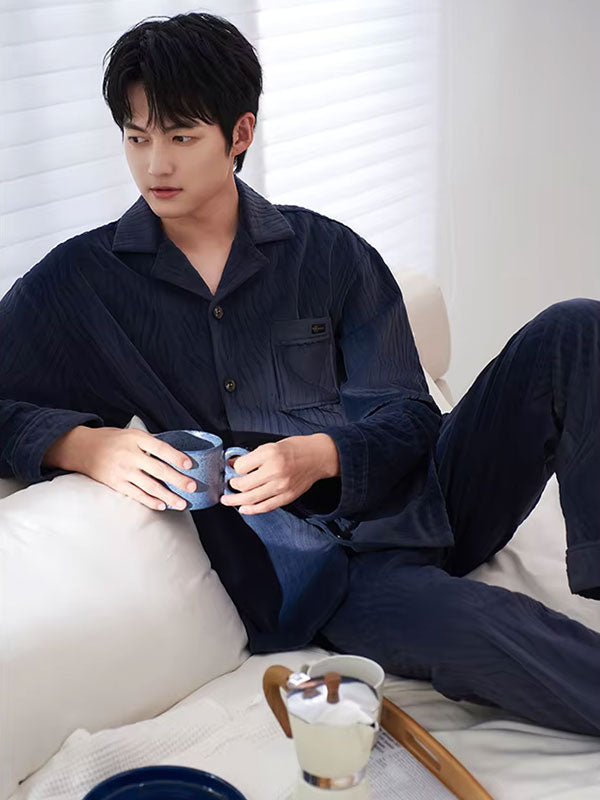 Pyjama Luxe Pour Homme "Douceur d'Aurore" | Pyjama Shop