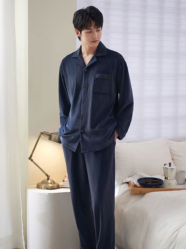 Pyjama Luxe Pour Homme "Douceur d'Aurore" | Pyjama Shop