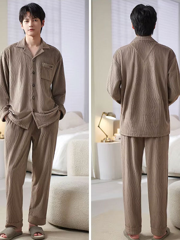 Pyjama Luxe Pour Homme "Douceur d'Aurore" | Pyjama Shop