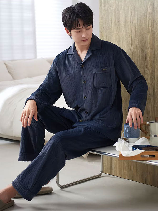 Pyjama Luxe Pour Homme "Douceur d'Aurore" | Pyjama Shop