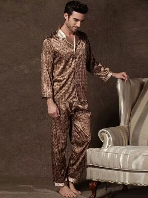 Pyjama Pour Homme Classe "Élégance Nocturne" | Pyjama Shop