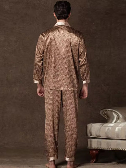 Pyjama Pour Homme Classe "Élégance Nocturne" | Pyjama Shop