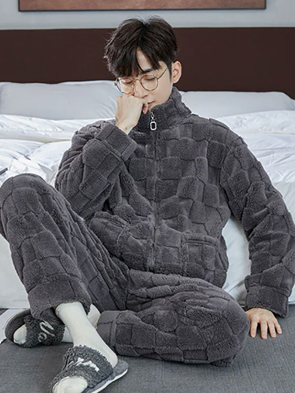 Pyjama D'hiver Polaire Pour Homme "Polaire Douillet" | Pyjama Shop