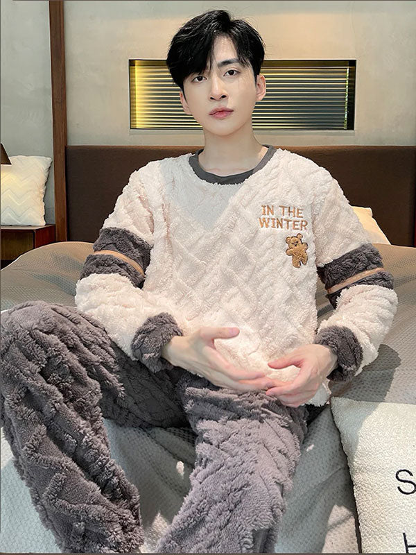 Pyjama d'hiver Pour Homme "Évasion d'Hiver" | Pyjama Shop