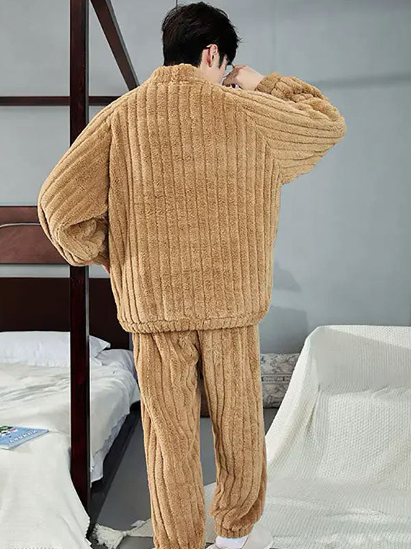 Pyjama Polaire Chaud Pour Homme "Polaire Douillet" | Pyjama Shop