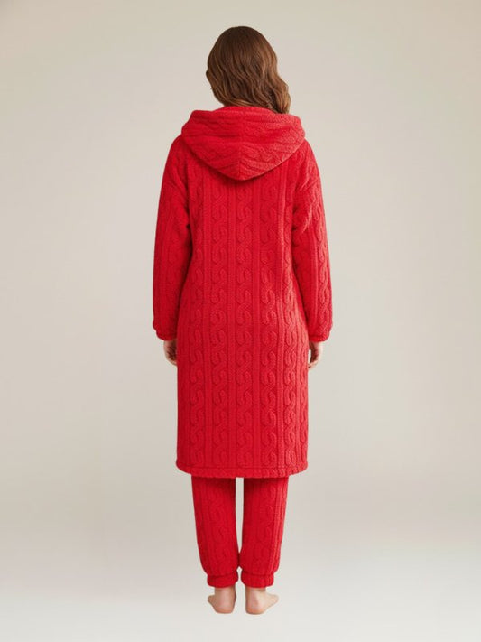 Pyjama Polaire Oversize Pour Femme En Flanelle "Chaleur Enveloppante" | Pyjama Shop