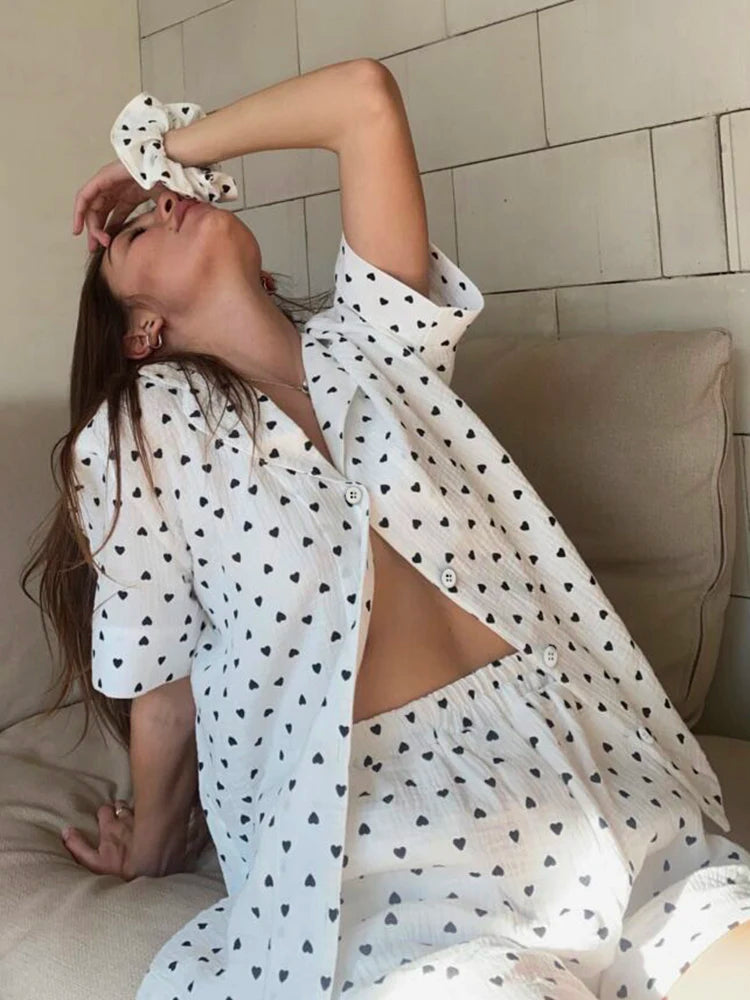 Pyjama Short Femme Coton | Pyjama Shop