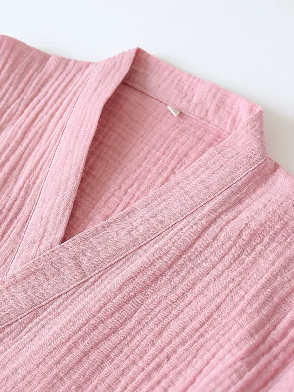 Pyjama Veste Rose Pour Femme "Rêverie de Perle" | Pyjama Shop