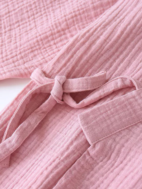 Pyjama Veste Rose Pour Femme "Rêverie de Perle" | Pyjama Shop