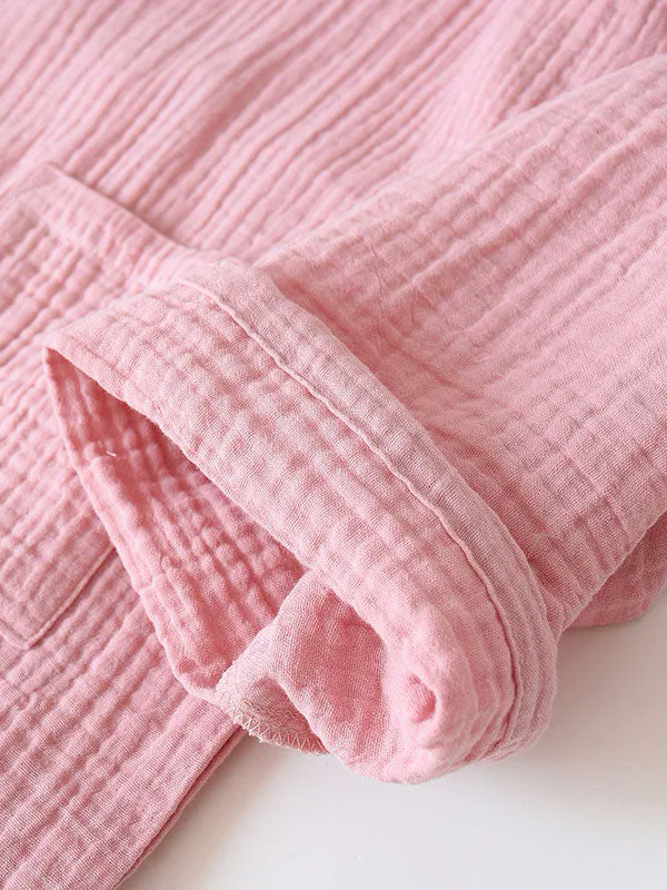 Pyjama Veste Rose Pour Femme "Rêverie de Perle" | Pyjama Shop