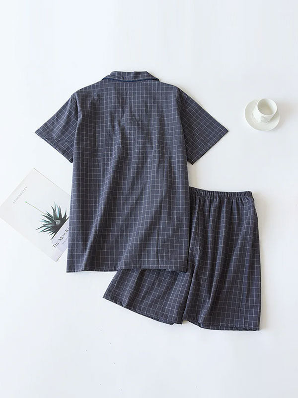 Ensemble Pyjamas Short Pour Homme "Brise Marine" | Pyjama Shop