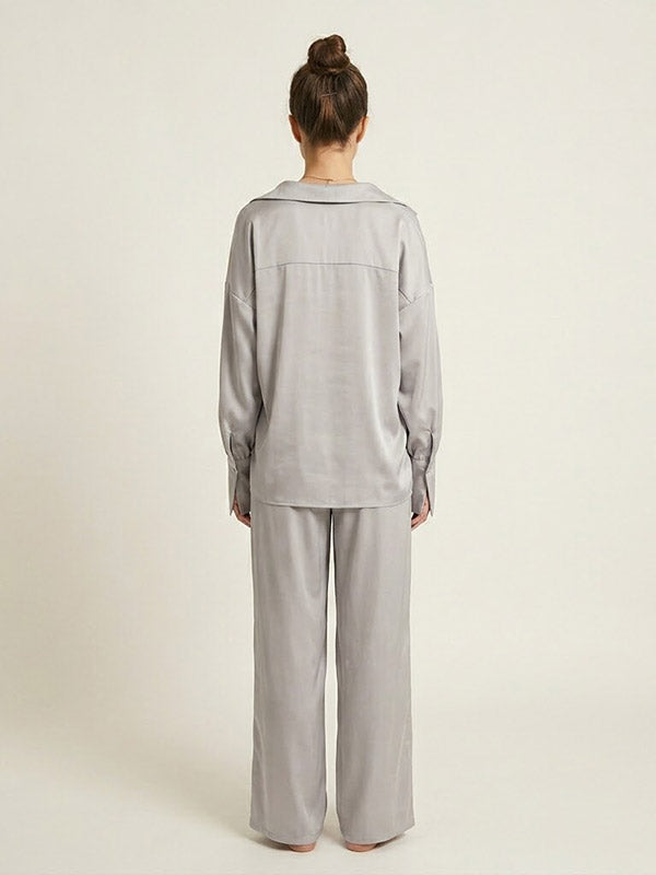 Pyjama en Satin Pour Femme "Éclat de Diamant" | Pyjama Shop