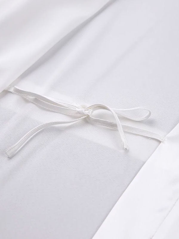 Robe de Chambre Chic Pour Femme "Fourrure Blanche" | Pyjama Shop