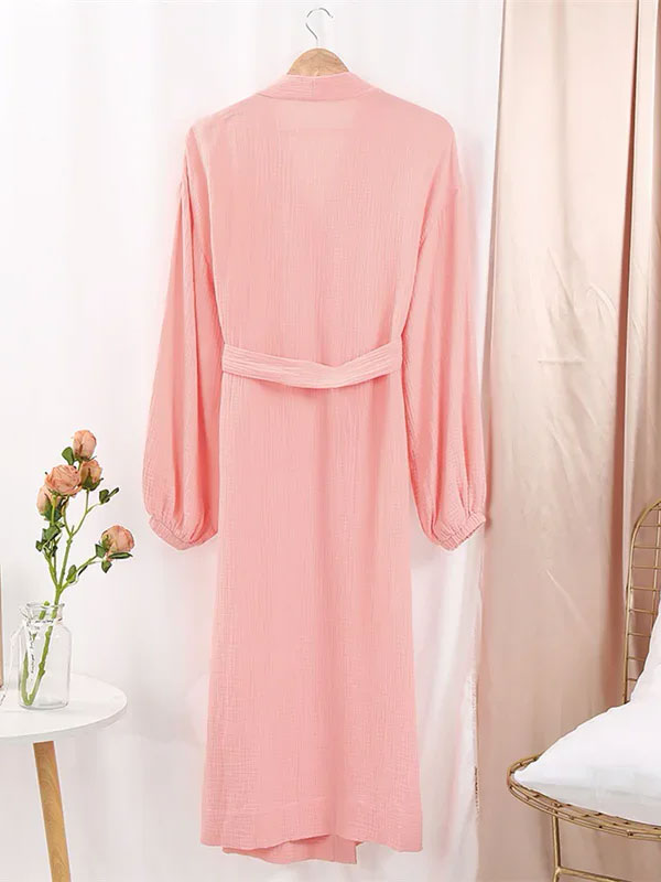 Robe de Chambre en Coton Pour Femme "Chaleur Douce" | Pyjama Shop