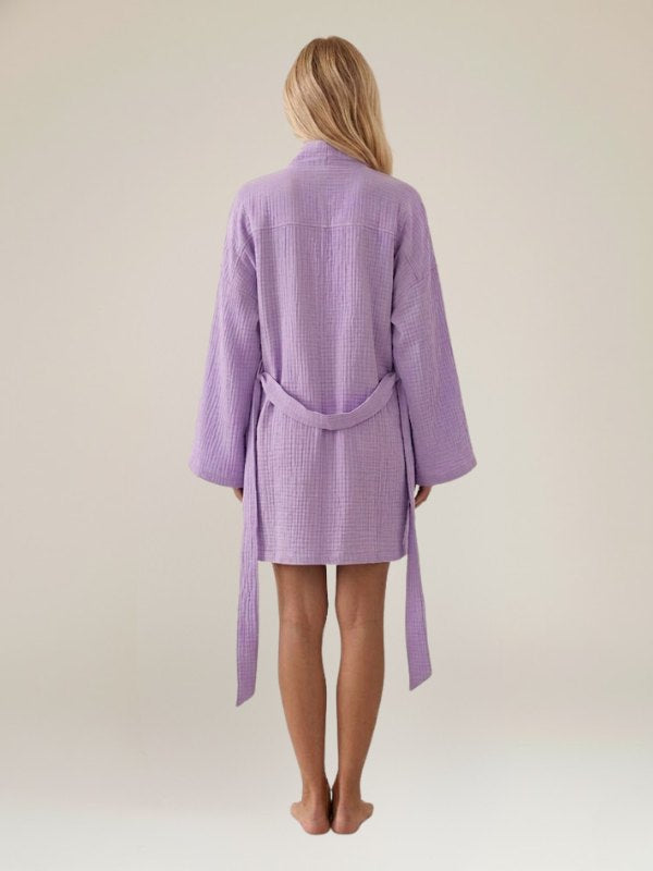 Robe de Chambre Kimono Pour Femme "Caresse du Matin" | Pyjama Shop