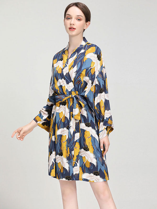 Robe de Chambre en Satin pour Femme "Velours de Satin" | Pyjama Shop